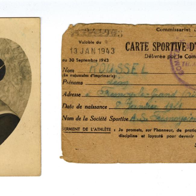 Photographies de Léon Roussel, fusillé le 22 avril 1944 à Laon