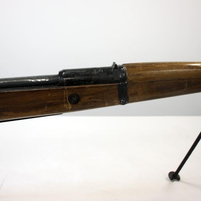 Détail de la culasse et du garde-main d’un fusil anti-char wz. 35 polonais